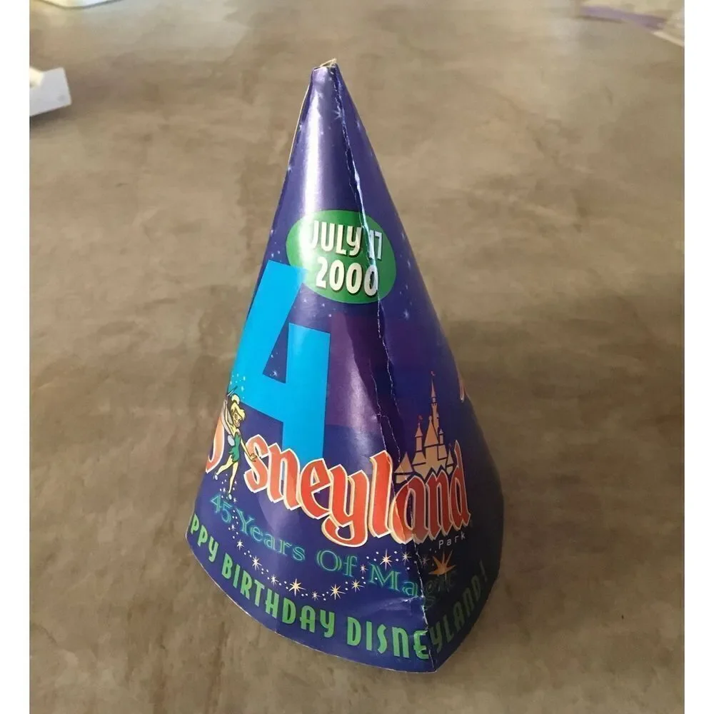 Vintage 45 th Disneyland Birthday Hat